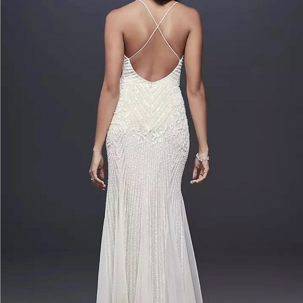DB Studio Beaded Wedding Dress - AP2E205240 - Picture 3 of 3